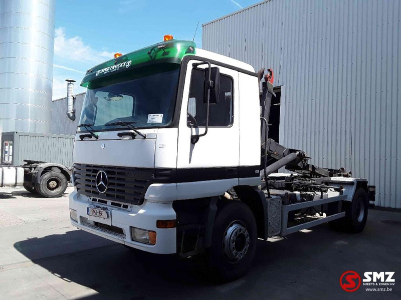 Mercedes-Benz Actros 1831 manual lames airco belgium truck - Контейнеровоз/ Сменна каросерия камион: снимка 3 Mercedes-Benz Actros 1831 manual lames airco belgium truck - Контейнеровоз/ Сменна каросерия камион: снимка 3