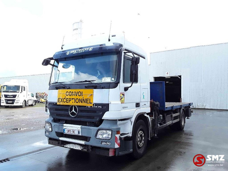 Mercedes-Benz Actros 1844 EPS - Бордови камион, Камион с кран: снимка 3 Mercedes-Benz Actros 1844 EPS - Бордови камион, Камион с кран: снимка 3