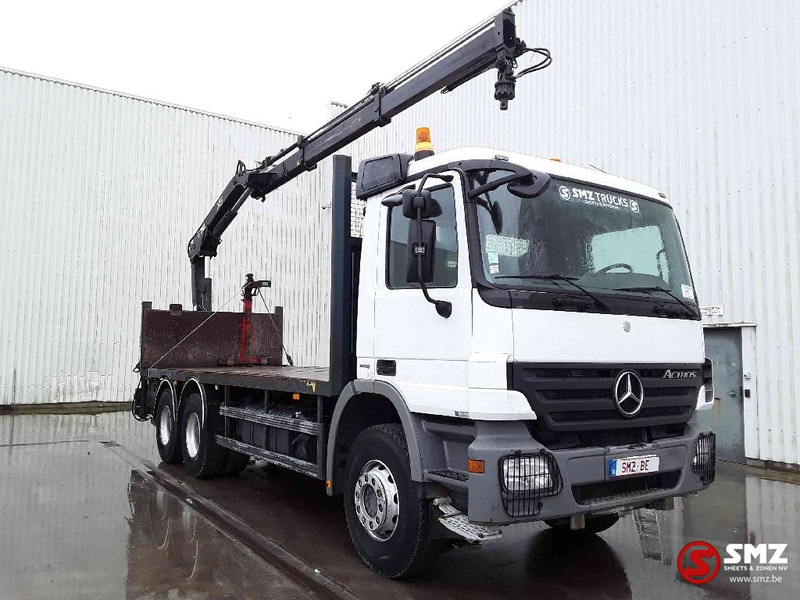 Mercedes-Benz Actros 2632 Hiab 144 bs2+remote - Бордови камион, Камион с кран: снимка 1 Mercedes-Benz Actros 2632 Hiab 144 bs2+remote - Бордови камион, Камион с кран: снимка 1