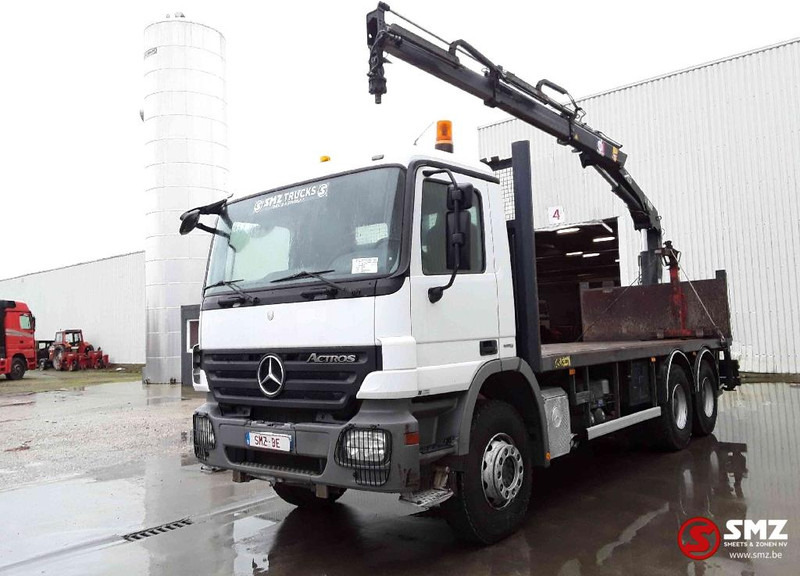 Mercedes-Benz Actros 2632 Hiab 144 bs2+remote - Бордови камион, Камион с кран: снимка 3 Mercedes-Benz Actros 2632 Hiab 144 bs2+remote - Бордови камион, Камион с кран: снимка 3
