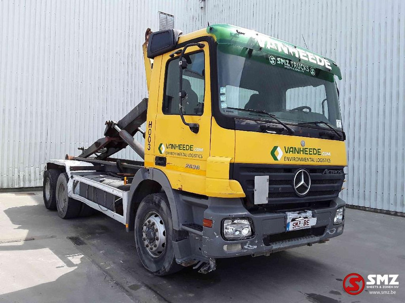 Mercedes-Benz Actros 2636 6x4 lames steel 3x - Контейнеровоз/ Сменна каросерия камион: снимка 1 Mercedes-Benz Actros 2636 6x4 lames steel 3x - Контейнеровоз/ Сменна каросерия камион: снимка 1
