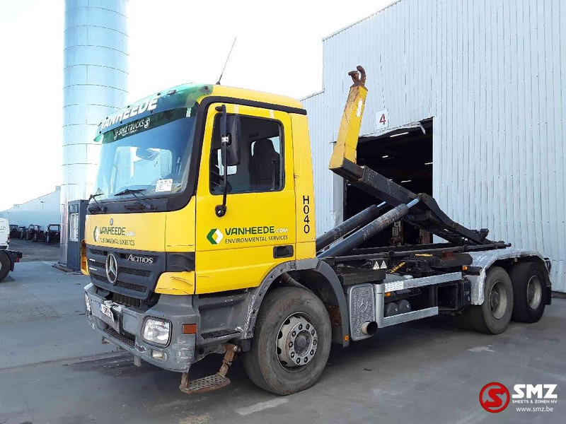 Mercedes-Benz Actros 2636 6x4 steel lames 3x - Контейнеровоз/ Сменна каросерия камион: снимка 3 Mercedes-Benz Actros 2636 6x4 steel lames 3x - Контейнеровоз/ Сменна каросерия камион: снимка 3