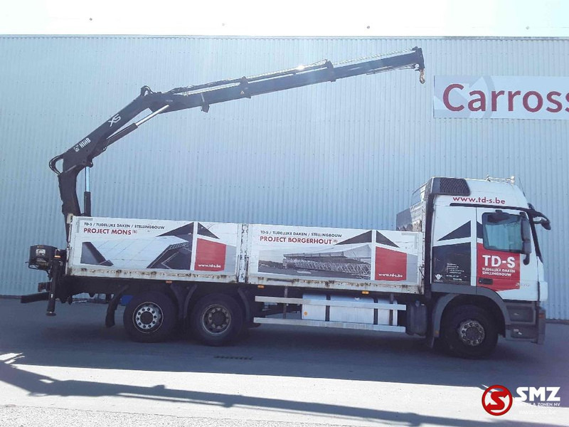 Mercedes-Benz Actros 2636 Hiab 123 B 2+remote - Бордови камион, Камион с кран: снимка 4 Mercedes-Benz Actros 2636 Hiab 123 B 2+remote - Бордови камион, Камион с кран: снимка 4