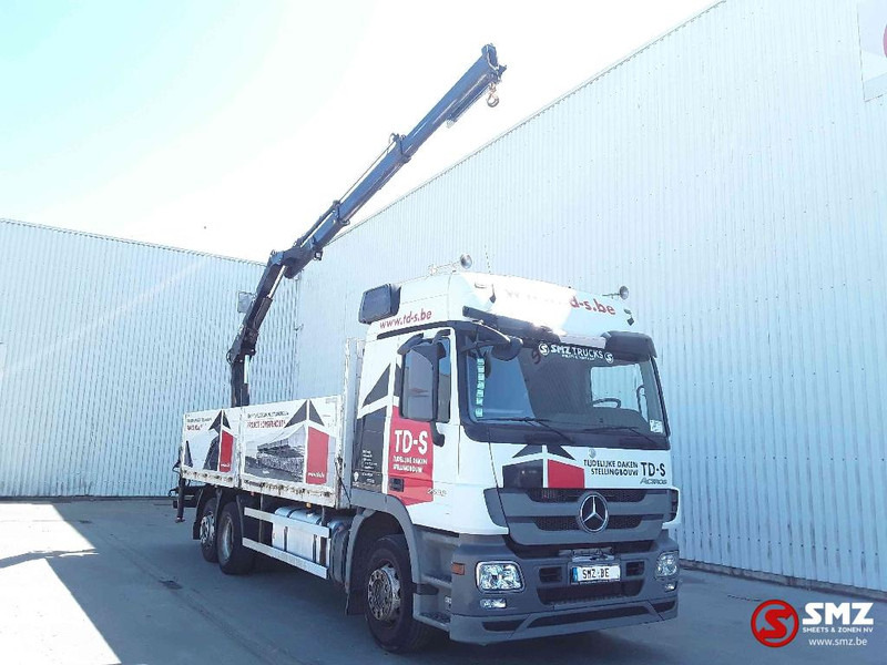 Mercedes-Benz Actros 2636 Hiab 123 B 2+remote - Бордови камион: снимка 1 Mercedes-Benz Actros 2636 Hiab 123 B 2+remote - Бордови камион: снимка 1