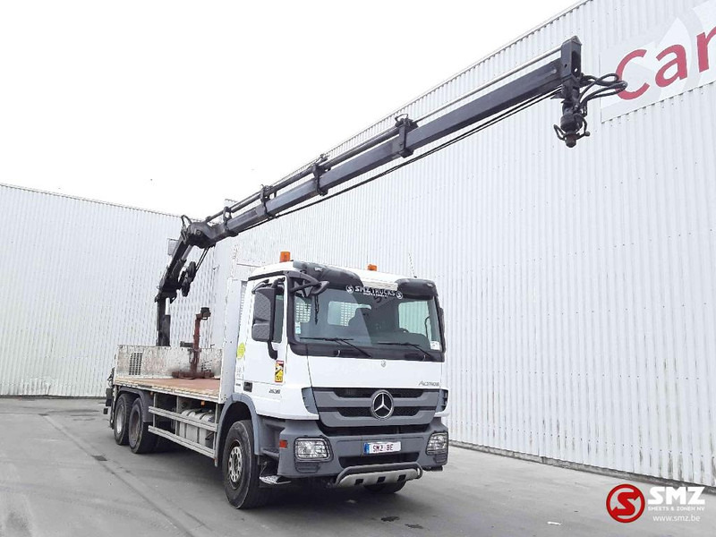 Mercedes-Benz Actros 2636 hiab 166fs 4 remote - Бордови камион, Камион с кран: снимка 1 Mercedes-Benz Actros 2636 hiab 166fs 4 remote - Бордови камион, Камион с кран: снимка 1