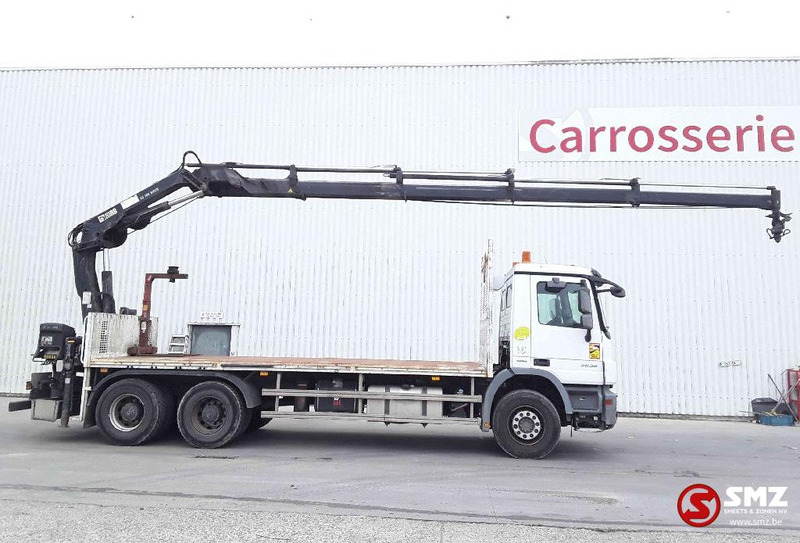 Mercedes-Benz Actros 2636 hiab 166fs 4 remote - Бордови камион, Камион с кран: снимка 4 Mercedes-Benz Actros 2636 hiab 166fs 4 remote - Бордови камион, Камион с кран: снимка 4