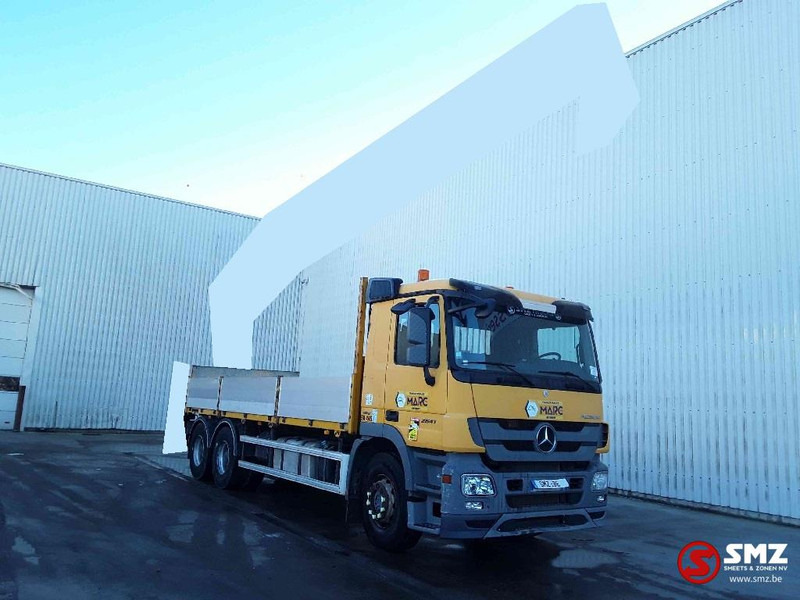 Mercedes-Benz Actros 2641 - Бордови камион, Камион с кран: снимка 1 Mercedes-Benz Actros 2641 - Бордови камион, Камион с кран: снимка 1