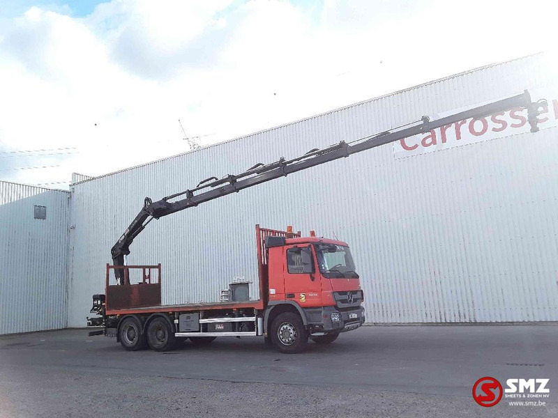 Mercedes-Benz Actros 2641 HIAB 166 ES_5 + remote - Бордови камион, Камион с кран: снимка 4 Mercedes-Benz Actros 2641 HIAB 166 ES_5 + remote - Бордови камион, Камион с кран: снимка 4