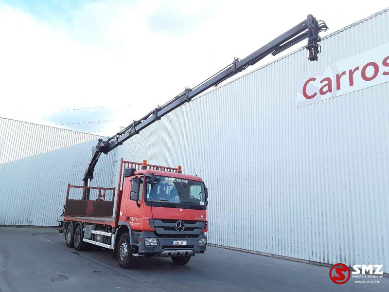 Mercedes-Benz Actros 2641 HIAB 166 ES_5 + remote - Бордови камион, Камион с кран: снимка 1 Mercedes-Benz Actros 2641 HIAB 166 ES_5 + remote - Бордови камион, Камион с кран: снимка 1