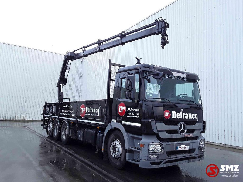 Mercedes-Benz Actros 3236 hiab 166-5remote - Бордови камион, Камион с кран: снимка 1 Mercedes-Benz Actros 3236 hiab 166-5remote - Бордови камион, Камион с кран: снимка 1