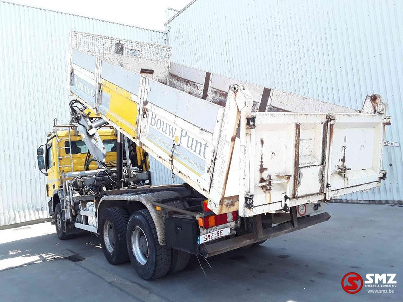 Самосвал камион, Камион с кран Mercedes-Benz Actros 3336 kennis 1600P 5extensions: снимка 9