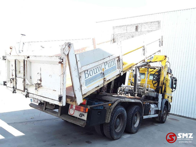 Самосвал камион, Камион с кран Mercedes-Benz Actros 3336 kennis 1600P 5extensions: снимка 11