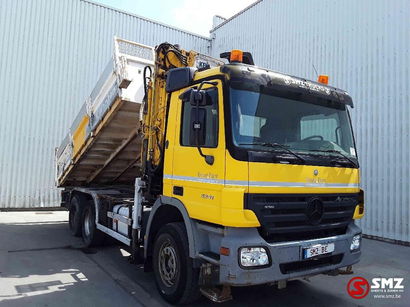 Mercedes-Benz Actros 3336 kennis 1600P 5extensions - Самосвал камион, Камион с кран: снимка 1 Mercedes-Benz Actros 3336 kennis 1600P 5extensions - Самосвал камион, Камион с кран: снимка 1
