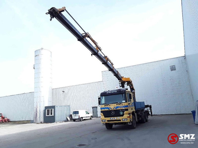 Mercedes-Benz Actros 3340 6x6 Effer 680 6s ext/remote 338'km - Бордови камион, Камион с кран: снимка 3 Mercedes-Benz Actros 3340 6x6 Effer 680 6s ext/remote 338'km - Бордови камион, Камион с кран: снимка 3