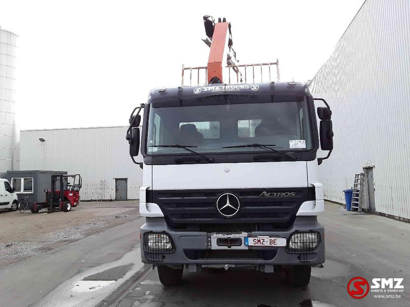 Mercedes-Benz Actros 4144 palfinber pk2002/4Ext remote - Самосвал камион, Камион с кран: снимка 2 Mercedes-Benz Actros 4144 palfinber pk2002/4Ext remote - Самосвал камион, Камион с кран: снимка 2