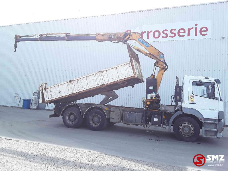Mercedes-Benz Atego 2633 effer 3 ext +remote 6x4 - Самосвал камион, Камион с кран: снимка 4 Mercedes-Benz Atego 2633 effer 3 ext +remote 6x4 - Самосвал камион, Камион с кран: снимка 4