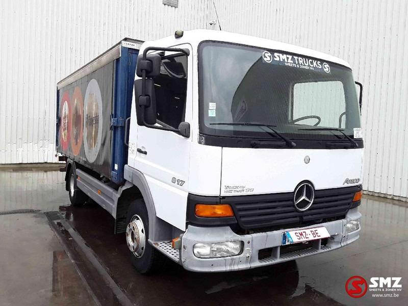Mercedes-Benz Atego 817 - Камион с брезент: снимка 1 Mercedes-Benz Atego 817 - Камион с брезент: снимка 1