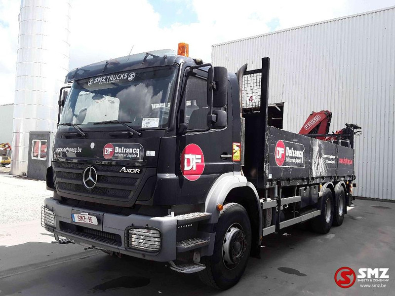 Mercedes-Benz Axor 2633 fassi f 170-3 remote - Бордови камион, Камион с кран: снимка 3 Mercedes-Benz Axor 2633 fassi f 170-3 remote - Бордови камион, Камион с кран: снимка 3
