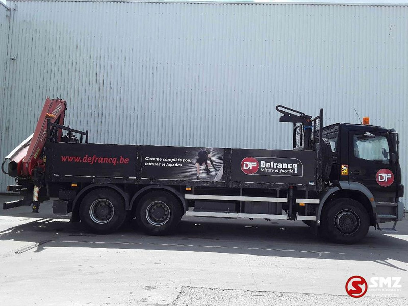 Mercedes-Benz Axor 2633 fassi f 170-3 remote - Бордови камион, Камион с кран: снимка 4 Mercedes-Benz Axor 2633 fassi f 170-3 remote - Бордови камион, Камион с кран: снимка 4