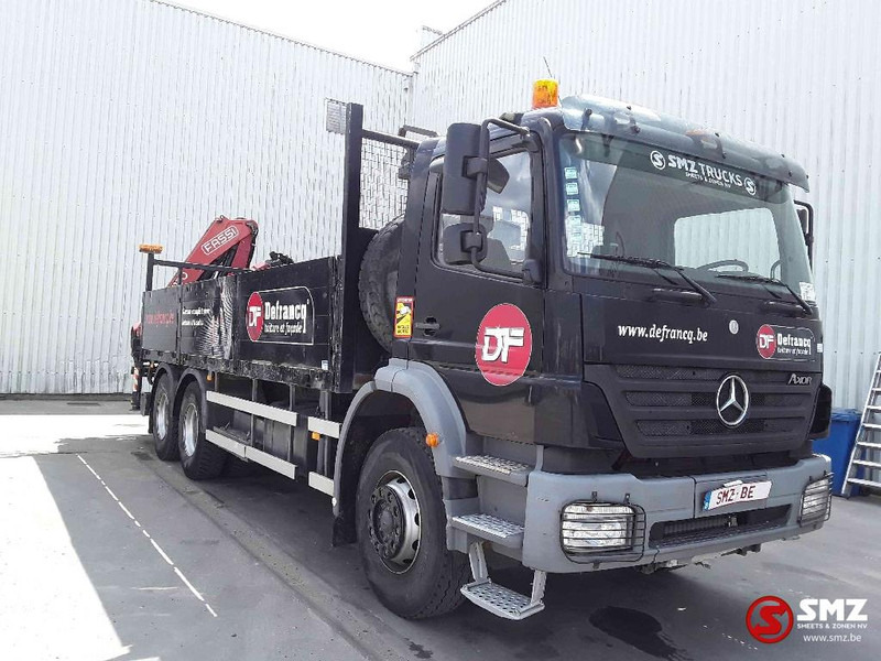 Mercedes-Benz Axor 2633 fassi f 170-3 remote - Бордови камион, Камион с кран: снимка 1 Mercedes-Benz Axor 2633 fassi f 170-3 remote - Бордови камион, Камион с кран: снимка 1