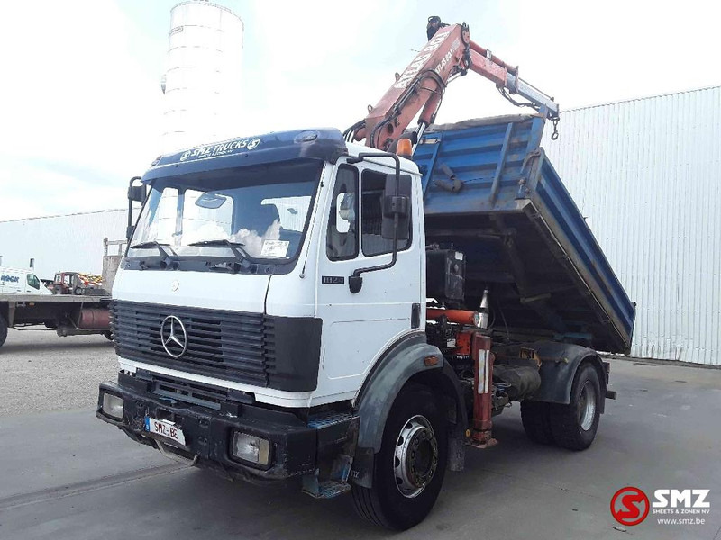 Mercedes-Benz SK 1824 Atlas Ak 80,1 A2 - Самосвал камион, Камион с кран: снимка 3 Mercedes-Benz SK 1824 Atlas Ak 80,1 A2 - Самосвал камион, Камион с кран: снимка 3