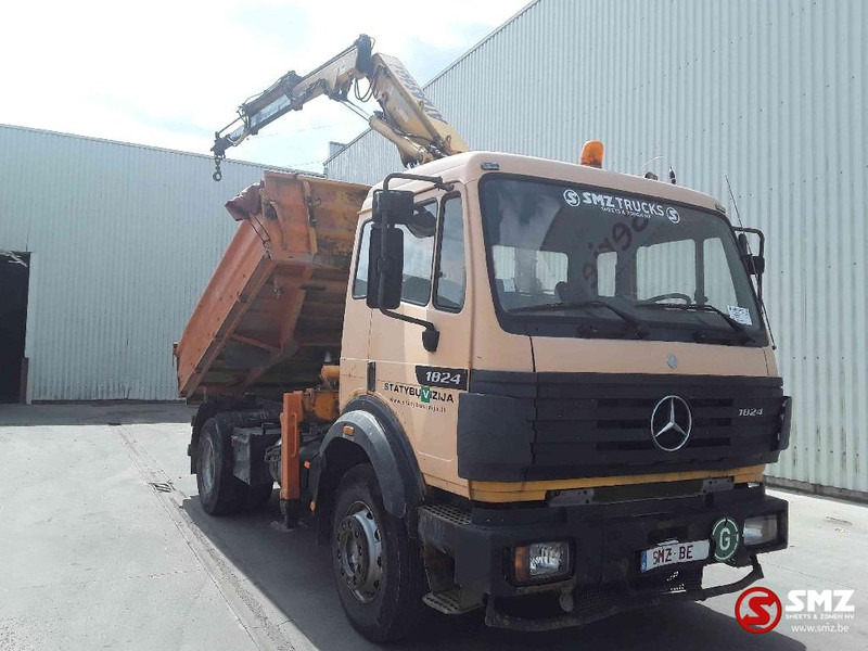 Mercedes-Benz SK 1824 - Самосвал камион, Камион с кран: снимка 1 Mercedes-Benz SK 1824 - Самосвал камион, Камион с кран: снимка 1