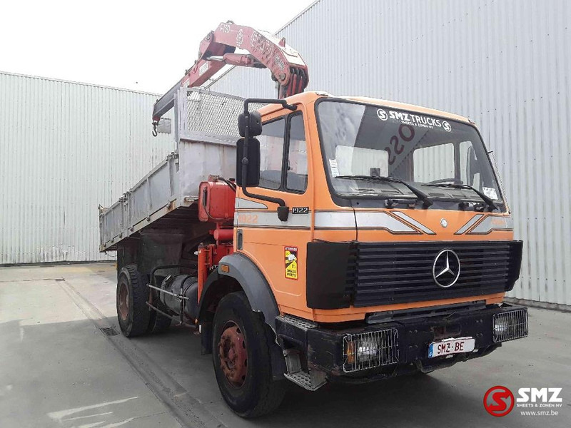 Mercedes-Benz SK 1922 fassi f130 lames steel - Самосвал камион, Камион с кран: снимка 1 Mercedes-Benz SK 1922 fassi f130 lames steel - Самосвал камион, Камион с кран: снимка 1