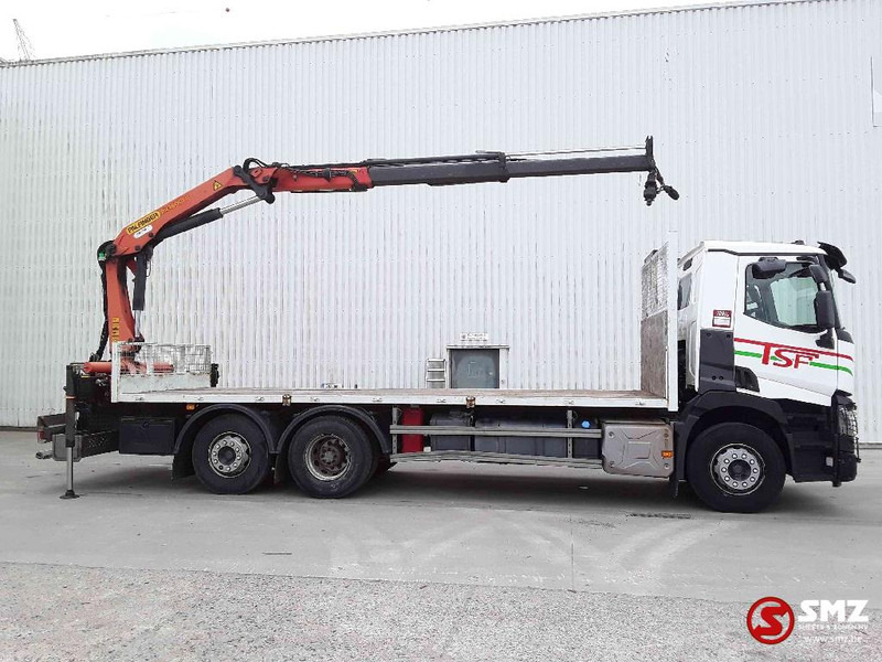 Renault C 430 palfinger pk 1001 remote - Бордови камион, Камион с кран: снимка 4 Renault C 430 palfinger pk 1001 remote - Бордови камион, Камион с кран: снимка 4