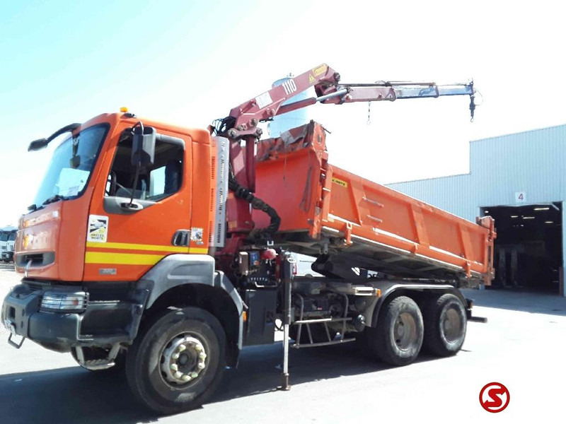 Renault Kerax 320 hmf 1113 - Самосвал камион, Камион с кран: снимка 5 Renault Kerax 320 hmf 1113 - Самосвал камион, Камион с кран: снимка 5