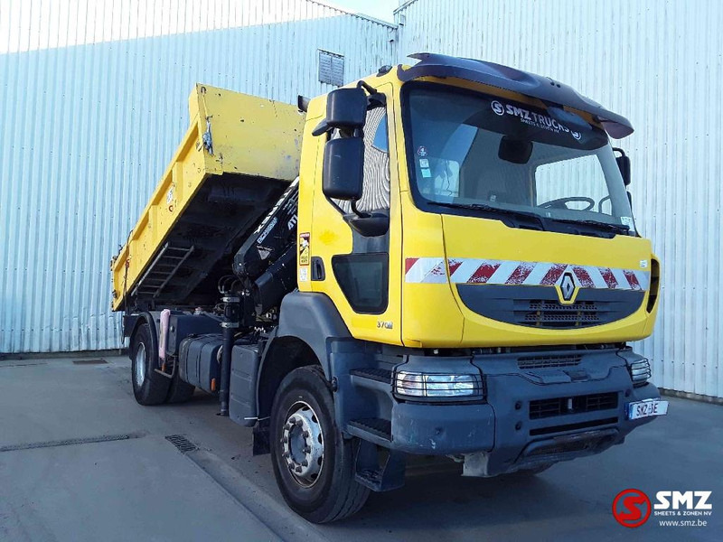 Renault Kerax 370 Atlas 125.2 A2 - Самосвал камион, Камион с кран: снимка 1 Renault Kerax 370 Atlas 125.2 A2 - Самосвал камион, Камион с кран: снимка 1
