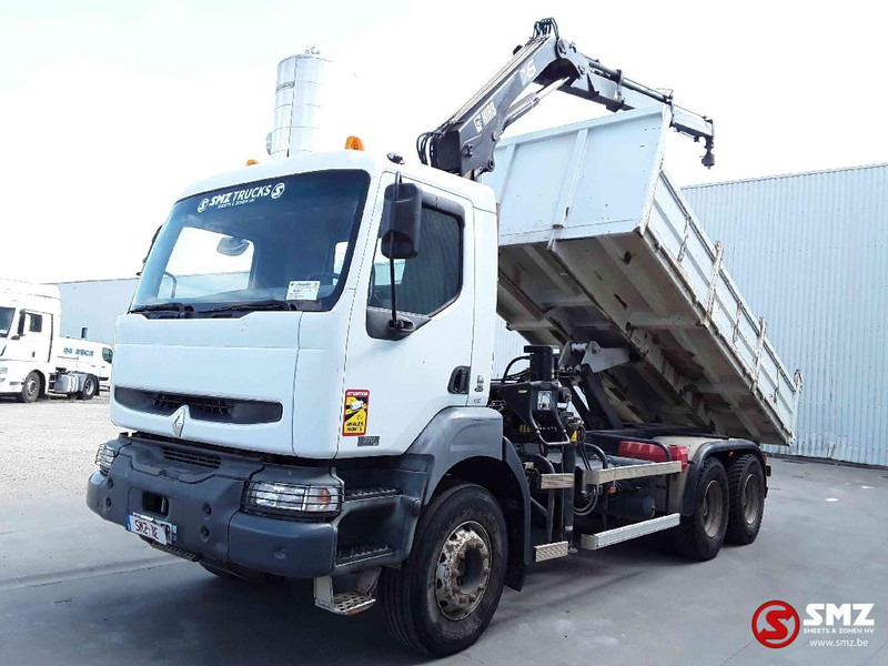 Renault Kerax 370 Hiab 144B-2 - Самосвал камион, Камион с кран: снимка 3 Renault Kerax 370 Hiab 144B-2 - Самосвал камион, Камион с кран: снимка 3