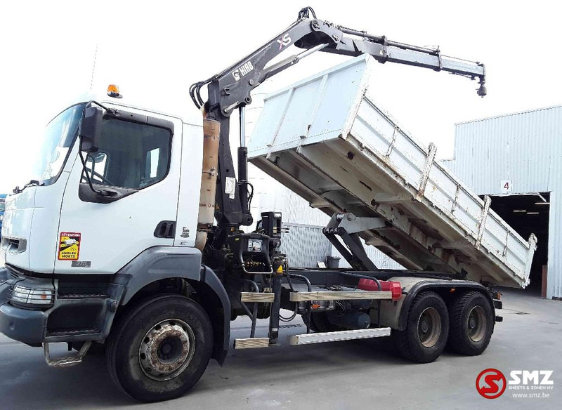 Renault Kerax 370 Hiab 144B-2 - Самосвал камион, Камион с кран: снимка 5 Renault Kerax 370 Hiab 144B-2 - Самосвал камион, Камион с кран: снимка 5