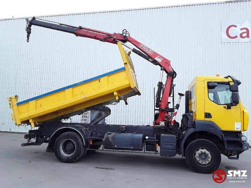 Renault Kerax 380 Fassi F110A.21 - Самосвал камион, Камион с кран: снимка 4 Renault Kerax 380 Fassi F110A.21 - Самосвал камион, Камион с кран: снимка 4