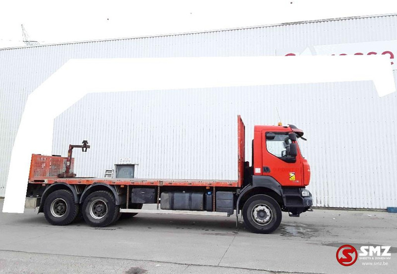Renault Kerax 430 6x4 lames steel - Бордови камион, Камион с кран: снимка 4 Renault Kerax 430 6x4 lames steel - Бордови камион, Камион с кран: снимка 4