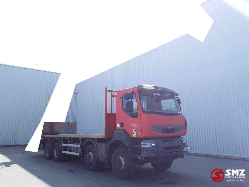 Renault Kerax 430 8x4 - Бордови камион, Камион с кран: снимка 1 Renault Kerax 430 8x4 - Бордови камион, Камион с кран: снимка 1