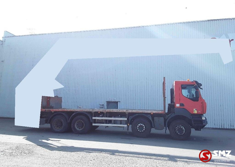 Renault Kerax 430 8x4 - Бордови камион, Камион с кран: снимка 4 Renault Kerax 430 8x4 - Бордови камион, Камион с кран: снимка 4