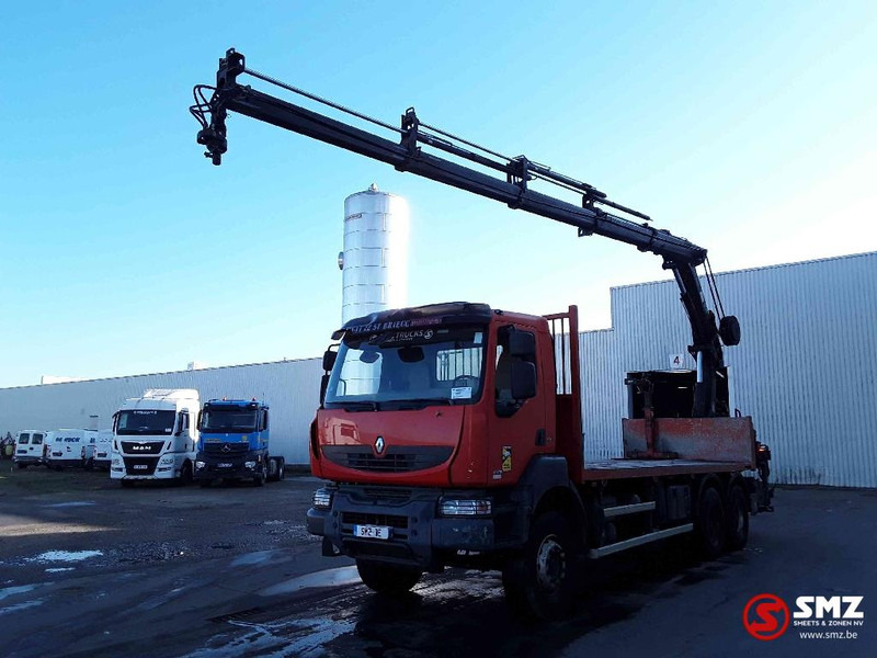 Renault Kerax 430 Hiab 211Ep4 +remote - Бордови камион, Камион с кран: снимка 3 Renault Kerax 430 Hiab 211Ep4 +remote - Бордови камион, Камион с кран: снимка 3