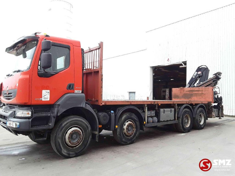 Renault Kerax 430 hiab 166 B- +remote - Бордови камион, Камион с кран: снимка 5 Renault Kerax 430 hiab 166 B- +remote - Бордови камион, Камион с кран: снимка 5