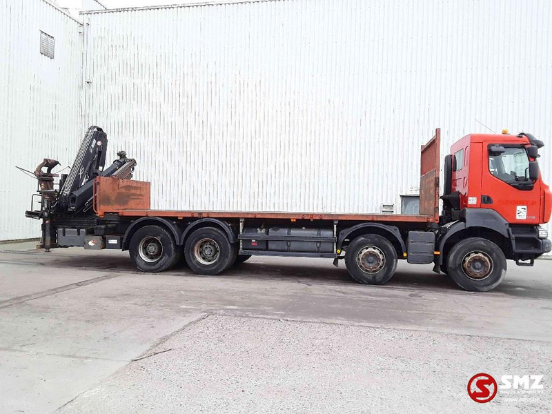Renault Kerax 430 hiab 166 B- +remote - Бордови камион, Камион с кран: снимка 4 Renault Kerax 430 hiab 166 B- +remote - Бордови камион, Камион с кран: снимка 4
