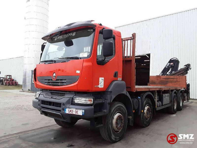 Renault Kerax 430 hiab 166 B- +remote - Бордови камион, Камион с кран: снимка 3 Renault Kerax 430 hiab 166 B- +remote - Бордови камион, Камион с кран: снимка 3