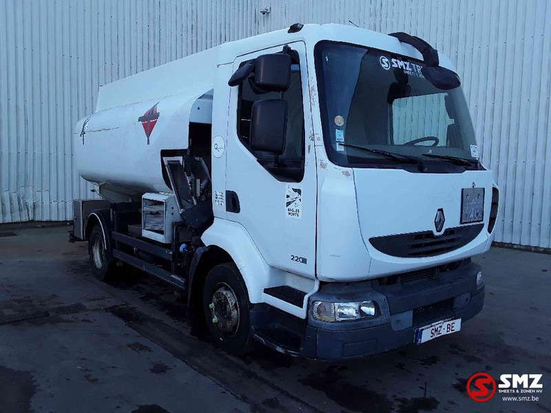 Renault Midlum 220 7500 L 3 comp - Камион цистерна: снимка 1 Renault Midlum 220 7500 L 3 comp - Камион цистерна: снимка 1