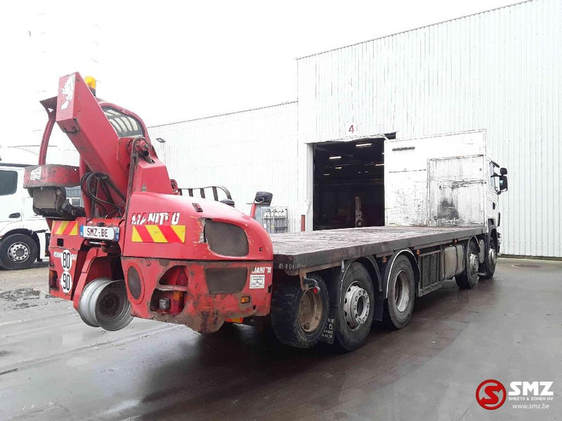 Бордови камион Scania R 420 8x2 +manitou TMT 25.20: снимка 11