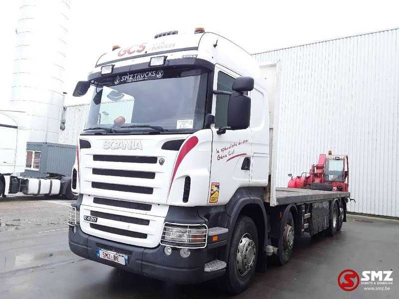 Scania R 420 8x2 +manitou TMT 25.20 - Бордови камион: снимка 3 Scania R 420 8x2 +manitou TMT 25.20 - Бордови камион: снимка 3
