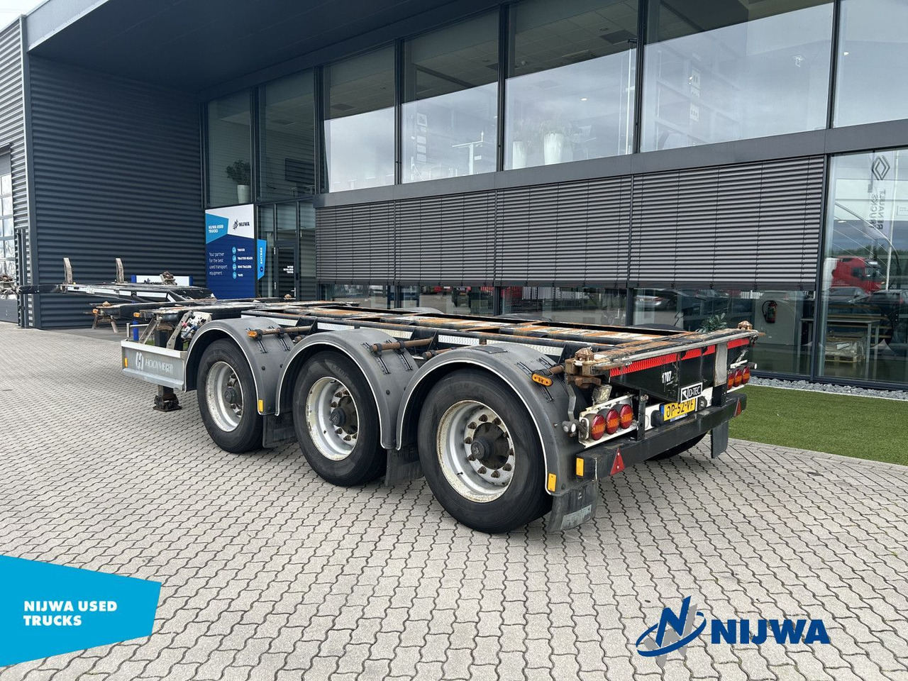 D-TEC FLEXITRAILER 20-30-40-45 ft containers + Genset - Контейнеровоз/ Сменна каросерия полуремарке: снимка 3 D-TEC FLEXITRAILER 20-30-40-45 ft containers + Genset - Контейнеровоз/ Сменна каросерия полуремарке: снимка 3