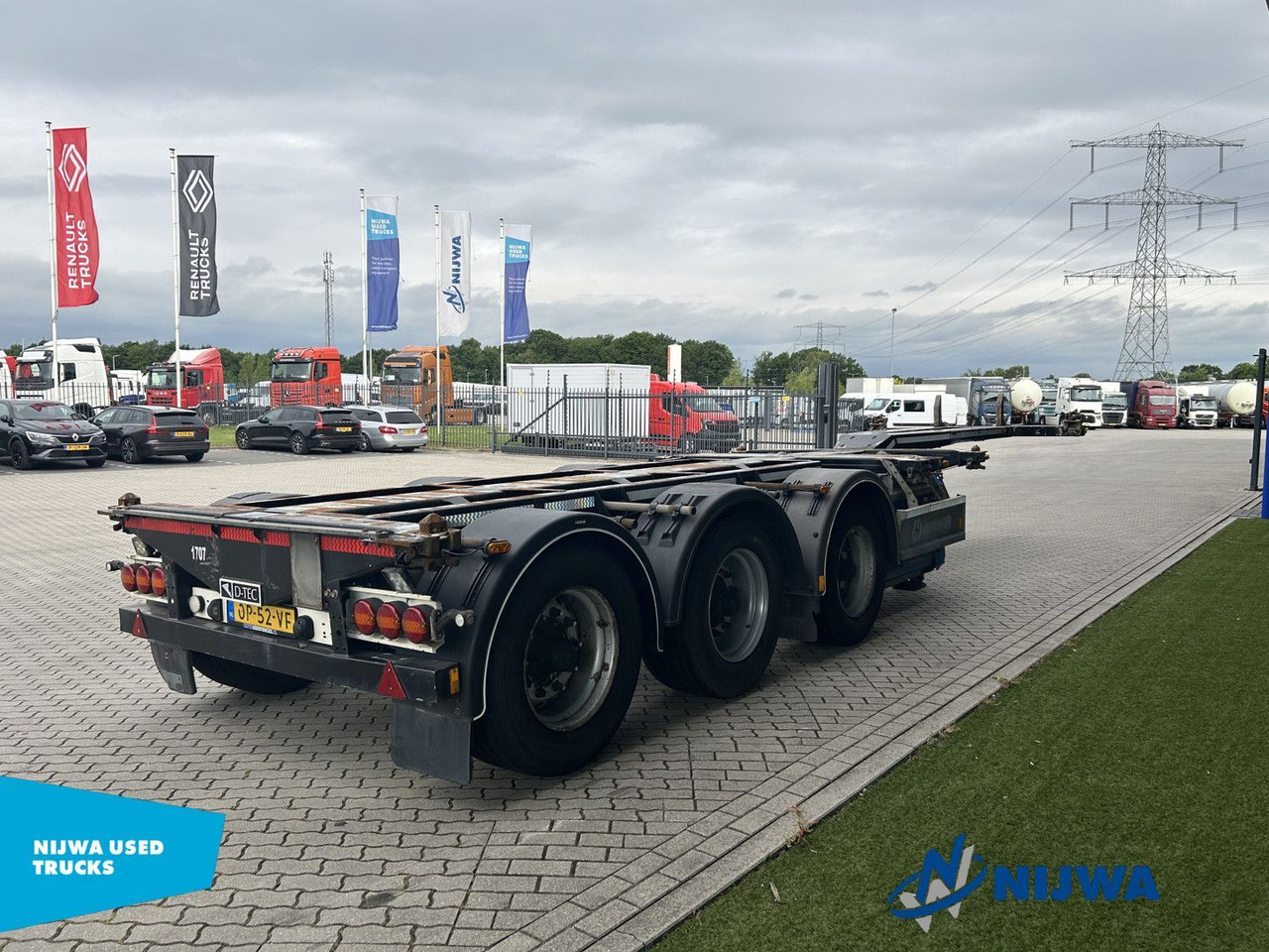 D-TEC FLEXITRAILER 20-30-40-45 ft containers + Genset - Контейнеровоз/ Сменна каросерия полуремарке: снимка 4 D-TEC FLEXITRAILER 20-30-40-45 ft containers + Genset - Контейнеровоз/ Сменна каросерия полуремарке: снимка 4