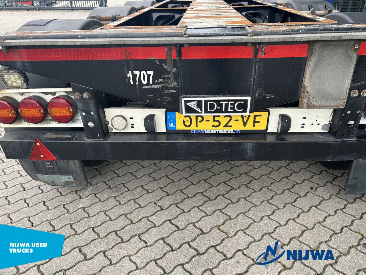 D-TEC FLEXITRAILER 20-30-40-45 ft containers + Genset - Контейнеровоз/ Сменна каросерия полуремарке: снимка 5 D-TEC FLEXITRAILER 20-30-40-45 ft containers + Genset - Контейнеровоз/ Сменна каросерия полуремарке: снимка 5