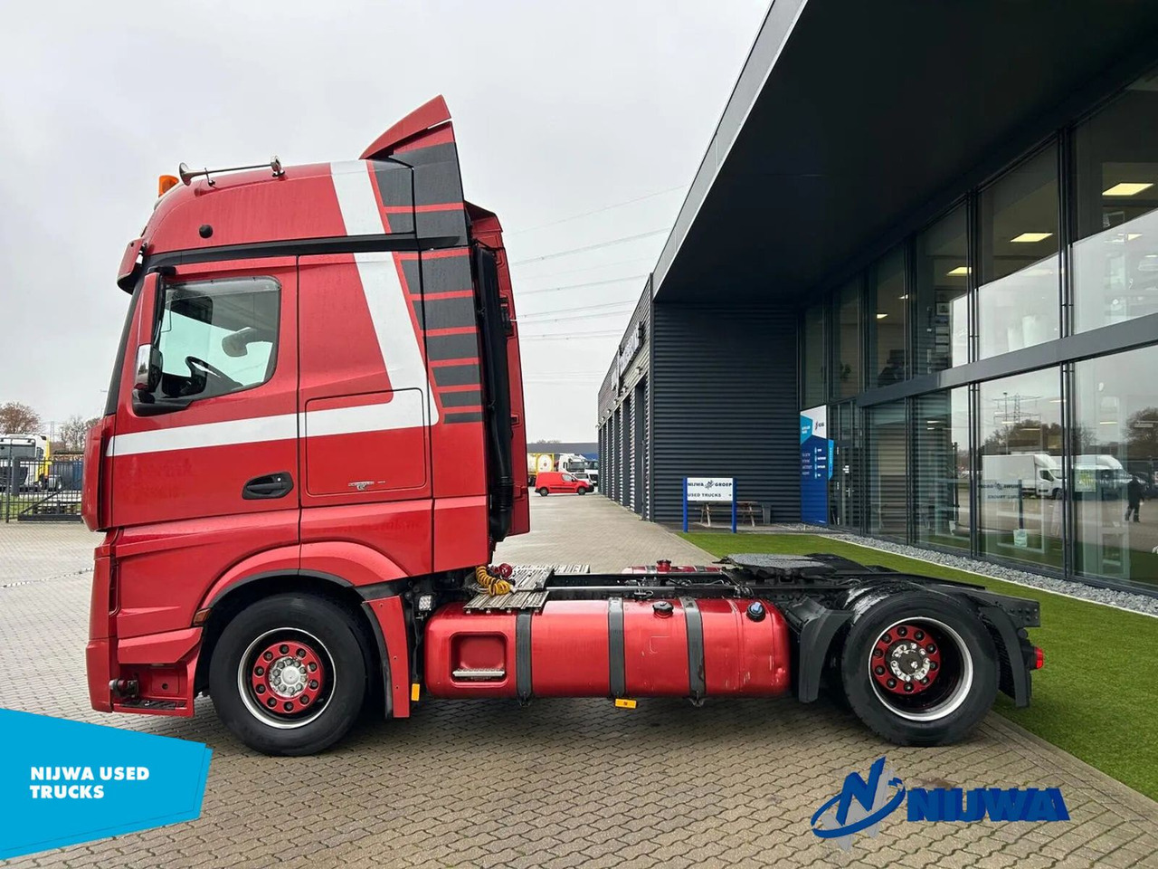 Mercedes-Benz ACTROS 450 4X2 Koelkast + Standkachel - Влекач: снимка 5 Mercedes-Benz ACTROS 450 4X2 Koelkast + Standkachel - Влекач: снимка 5