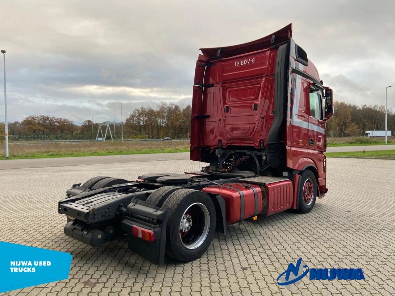 Mercedes-Benz ACTROS 450 4x2 Standairco + Koelkast - Влекач: снимка 3 Mercedes-Benz ACTROS 450 4x2 Standairco + Koelkast - Влекач: снимка 3