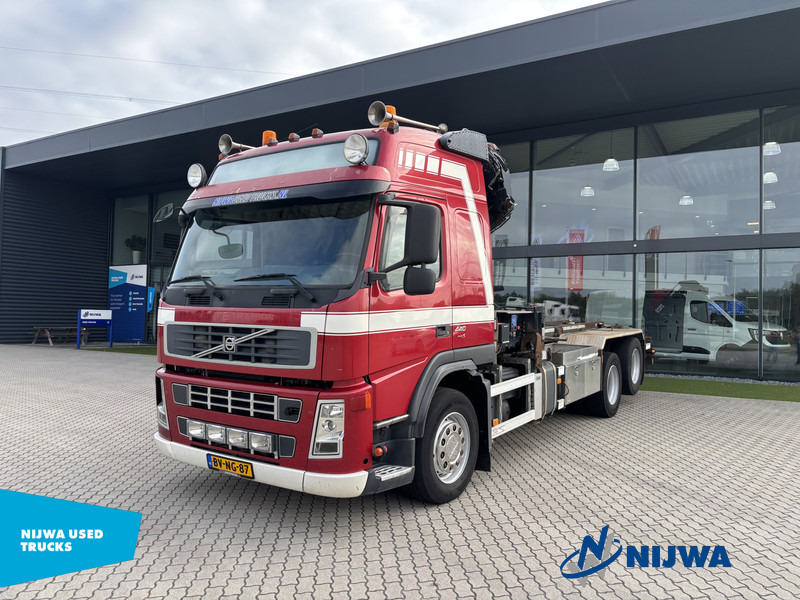 Volvo FM 440 6x2 Kabelsysteem + Kraan - Камион с кабелна система, Камион с кран: снимка 1 Volvo FM 440 6x2 Kabelsysteem + Kraan - Камион с кабелна система, Камион с кран: снимка 1