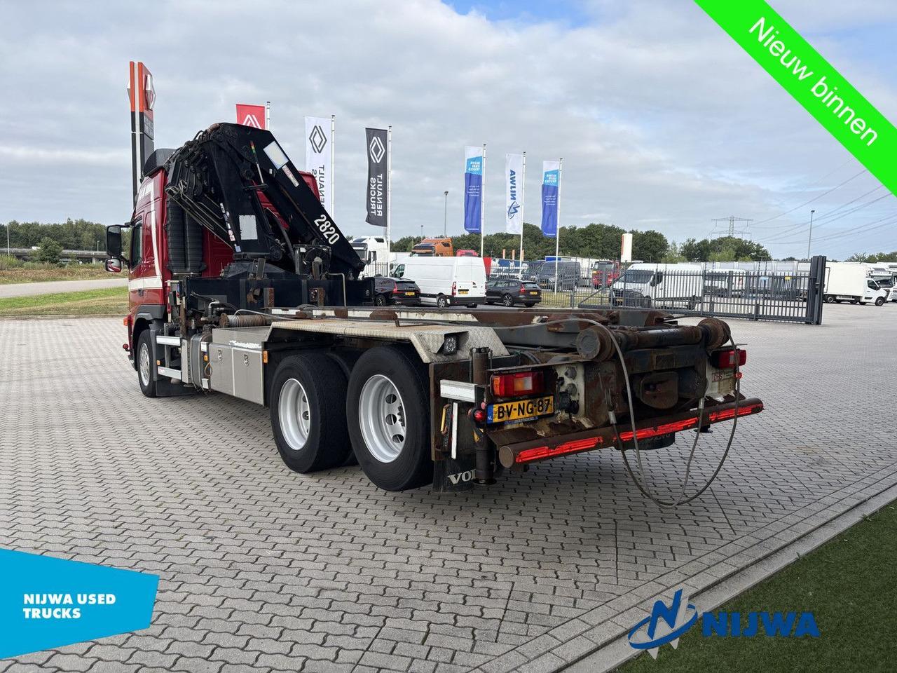 Volvo FM 440 6x2 Kabelsysteem + Kraan - Мултилифт с кука камион, Камион с кран: снимка 4 Volvo FM 440 6x2 Kabelsysteem + Kraan - Мултилифт с кука камион, Камион с кран: снимка 4